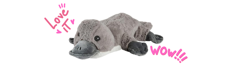 Warmies Platypus Microwaveable Plush